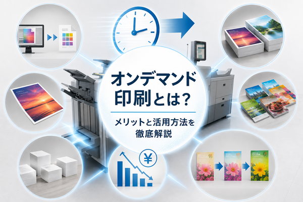 オンデマンド印刷とは？メリットと活用方法を徹底解説