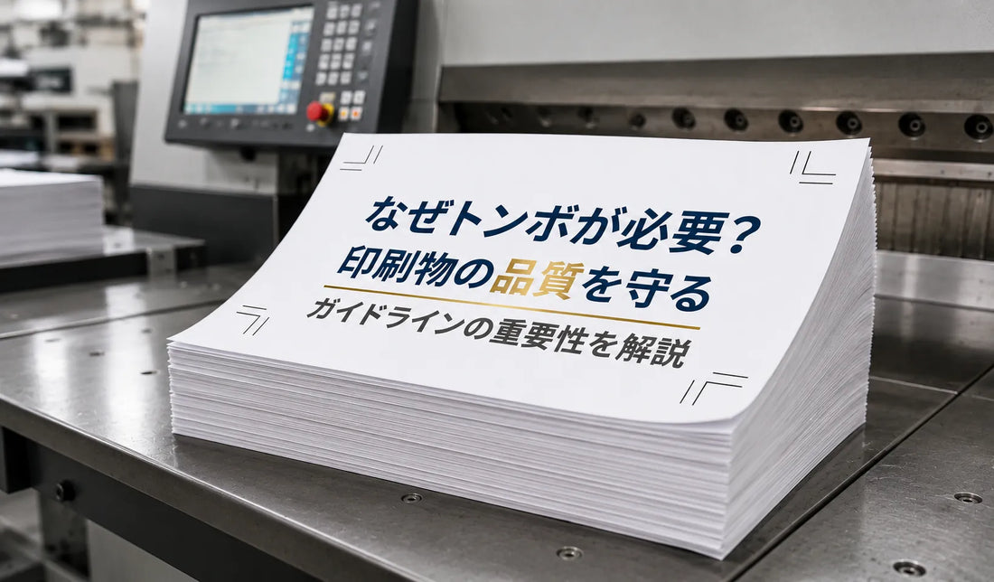 なぜトンボが必要？印刷物の品質を守るガイドラインの重要性を解説