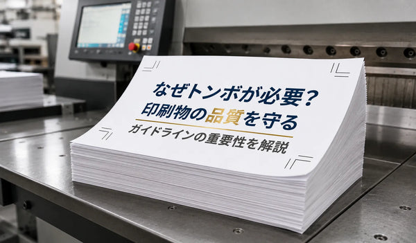 なぜトンボが必要？印刷物の品質を守るガイドラインの重要性を解説