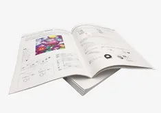 A4サイズ（表紙カラー／本文カラー）FSC® 無線綴じ（オフセット）24-30P